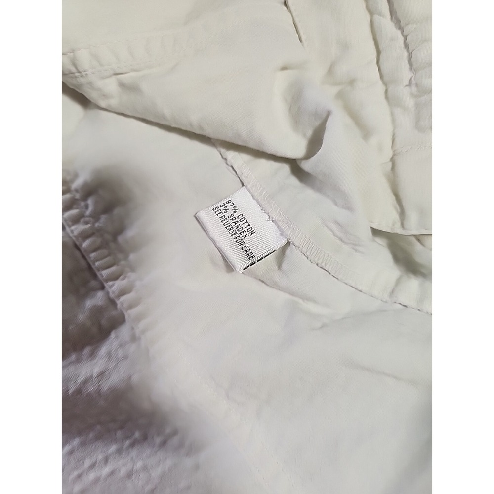 Talbots Cropped Jacket Mock Collar Long Sleeve Petites‎ 8 Stretch - Picture 8 of 9